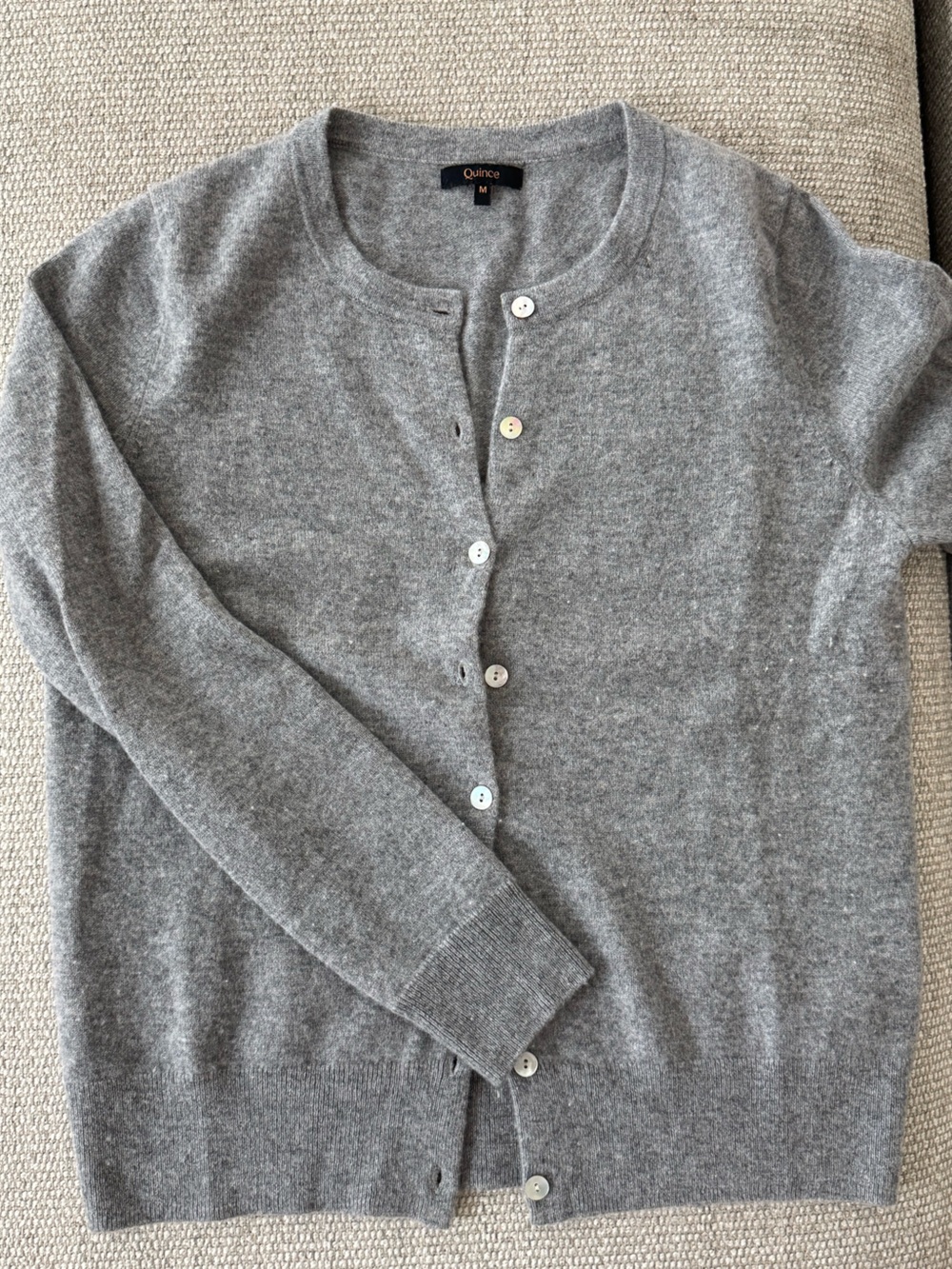 Quince cashmere cardigan